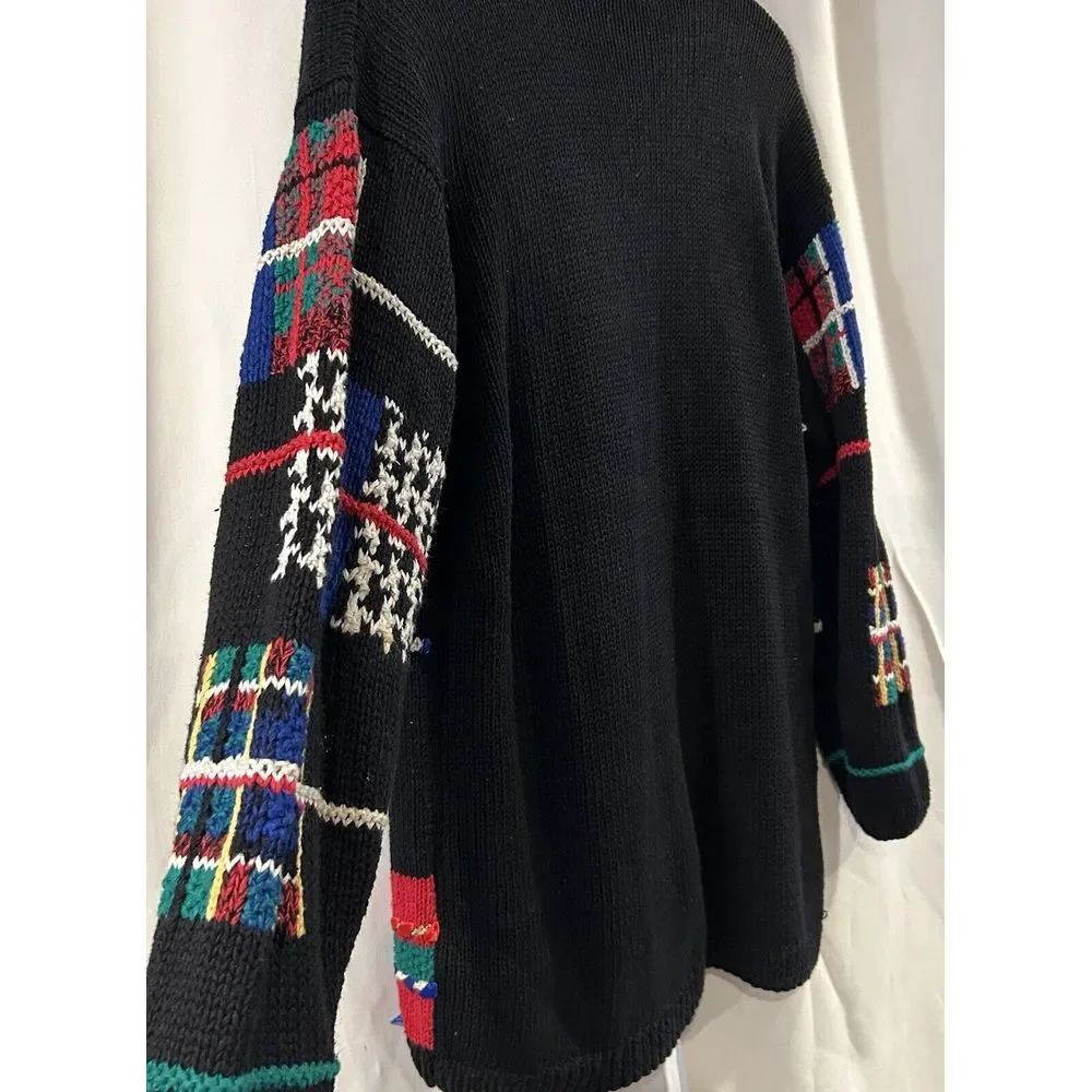 Warranted To Be A Pendleton‎ Ugly Christmas Bow Sweater Size Small